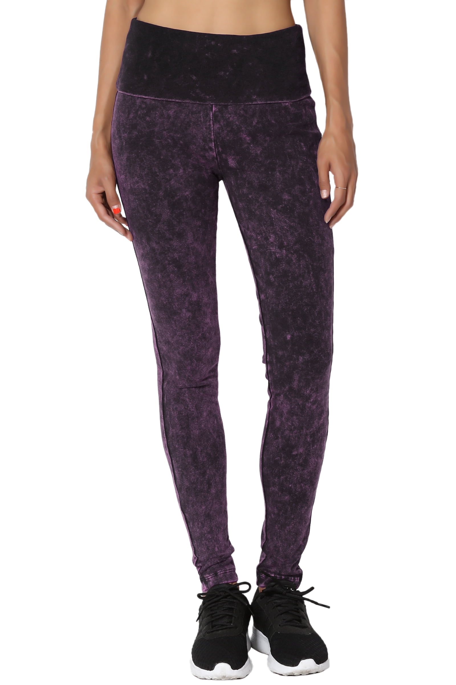 fold over skinny yoga pants