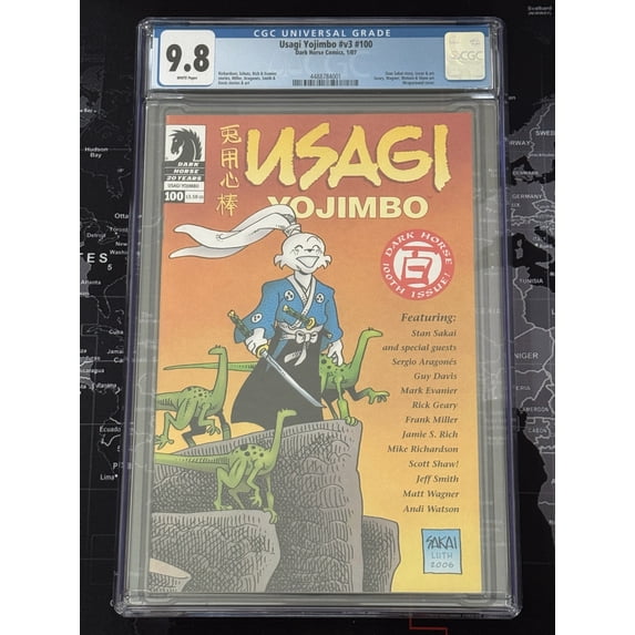 Usagi Yojimbo #100 - CGC 9.8 Comic Book