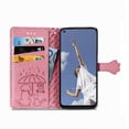 thumbnail image 2 of Étui à Rabat pour FOXDOCK OPPO A52 / A72 / A92, Chat Chien en Relief PU Cuir avec Fentes pour Cartes, Support, 2 of 6