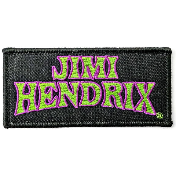 Men's Jimi Hendrix Arched Logo Woven Patch