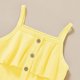 thumbnail image 4 of Toddler Girl Clothes Baby Summer Sleeveless Clothing Cute Halter Romper One-piece Jumpsuit Summer Clothes Set 1-5T, 4 of 5