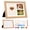 Beige, variant on Dog Nose Print Kit, 9.3“×11.3" DIY Keepsake Frame for Dogs and Cats