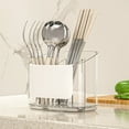 thumbnail image 2 of WRKEKC Clearance Clear Cutlery Storage Container - Kitchen Drawer Organizer for Utensils & Dishwashing Tools, 2 of 6