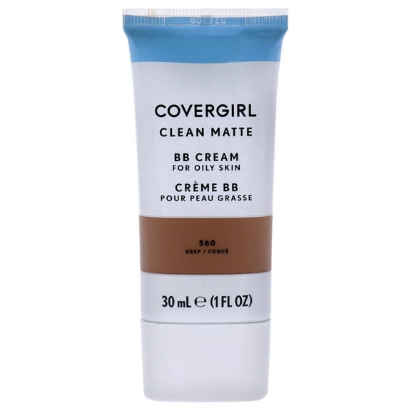 COVERGIRL Clean Matte BB Cream, 560 Deep, 1 oz