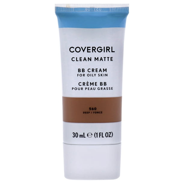 Crema BB mate limpia para pieles grasas - 560 Deep de CoverGirl para mujeres - 1 oz Maquillaje