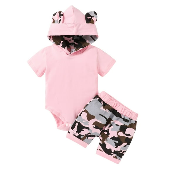 Mercatoo Baby Girl Clothes Cotton Baby Girl Clothes Outfits Cotton Camou flage Print Stuff For 11 Year Old Girls Toddler Tops