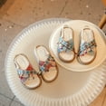 thumbnail image 4 of Otqutp Toddler Non-Slip Footwear National Children Open Toed Beach Shoes Fashion Shoes Casual Outdoor Summer Sandals for Toddler Little Kid, 4 of 4