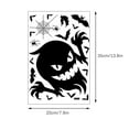 thumbnail image 1 of Agiferg 2022 NEW Halloween Decoration Wall Stickers Skull Stickers Halloween Scarecrow Stickers Set, 1 of 2