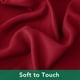 thumbnail image 5 of Mantel Biscaynebay redondo, 152 cm, resistente al agua, rojo, 5 of 9