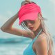 thumbnail image 5 of Sombrero de Protección Solar para Mujer | Ala Ancha Que Cubre Rostro y Cuello | Diseño Superior Transpirable con Aberturas | Banda Elástica Ajustable | Tejido Suave y Ligero | Sombrero para Playa, Na, 5 of 6