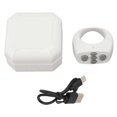 thumbnail image 2 of Bluetooth Remote Control Ring 10M with 200mAh Charging Compartment Remote Control Page Turner for Selfie Viewing Video Electronic Book White, 2 of 5