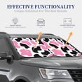 thumbnail image 4 of Fotbe Cow Spots Juego de 2 Piezas de Parasoles para Parabrisas | Bloqueador Solar para Auto | Accesorios Plegables para Protección Solar Interior-Large, 4 of 6