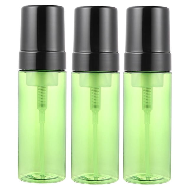3 botellas vacías reutilizables.