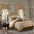 thumbnail image 5 of Gracie Mills Pruitt 24-Piece Jacquard Paisley Room-in-a-Bag Set - GRACE-5670, 5 of 5