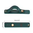 thumbnail image 2 of 2 Pcs Phone Loop Finger Holder Silicone Phone Strap Grip Holder for Most Smartphones Bright Pink,Dark Green, 2 of 6