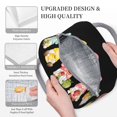 thumbnail image 3 of Balery Hello Summer Gnome Bolsa de Almuerzo para Mujeres, Caja de Almuerzo, Bolsa de Almuerzo Pequeña Impermeable, Tote de Almuerzo Reutilizable con Gran Capacidad, 3 of 6