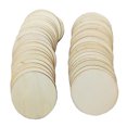 thumbnail image 1 of Wood Cutout DIY Multi-purpose Round Wood Embellishment Wood Piece for Wedding, 1 of 8