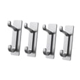 thumbnail image 2 of 4 ganchos de pared para puerta, autoadhesivos, impermeables, para colgar en la pared Argén, 2 of 9