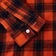 thumbnail image 7 of SCSAlgin Hoodies for Men Fashion Long Sleeve Plaid Button Shirts Jacket With Hood Casual Stylish Drawstring Sweatshirts 2024, 7 of 7