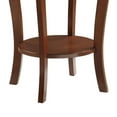 thumbnail image 3 of Convenience Concepts American Heritage Round End Table, Espresso, 3 of 8