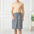Duixinghas Wraparound Men Towel Men Bath Towel Absorbent Quick Dry
