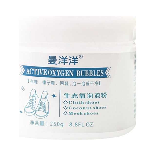 Puntoco Shoes Crema de limpieza multifuncional para el hogar Crema de limpieza descontaminante para fregar sin agua a artefacto amarillo, suministros de limpieza para el hogar