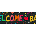 thumbnail image 4 of Colorful Welcome Back Banner with School Elements Background Backdrop Party Decorations for Classroom Opening Ceremony School Event Student Gathering Photo Booth Props, 4 of 7