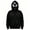 Black, variant on Guvpev Unisex Superhero Full Zip-Up Mask Hoodie, Heroes Cosplay Costume Hooded Sweatshirt with Front Pockets, Full Face Graphic Novelty Outerwear for Halloween Party & Fancy Dress Up