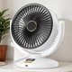 thumbnail image 2 of Quiet USB Rechargeable Desk Fan with LCD Screen, 360° Rotation 120° Oscillation Portable Personal Fan, 2 of 5