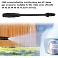 thumbnail image 5 of High-Pressure Washer Nozzle, Universal Surface Cleaner with 3000 RPM Turbo Rotation for High Efficiency Cleaning, Fits Karcher K1-K7 Pressure Washers, 5 of 5
