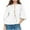 White, variant on BeiFu Long Sleeve Shirts For Women Casual Womens Tops Trendy 2026 Women Blouses Casual Floral Shirts For Women Graphic Tees V Neck Spring Tops For Women