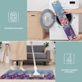 thumbnail image 6 of Pioneer Flower Floral Print Pattern Kitchen Rugs Sets Of 3,Kitchen Runner Rugs Non Skid Washable,Decorative Kitchen Floor Mats for Kitchen,Sink,Laundry,17X30 Inch + 17X47 Inch + 17X59 Inch, 6 of 6