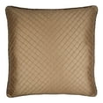 thumbnail image 2 of Botticelli Brown 26-inch Diamond Luxury Euro Sham, 2 of 3