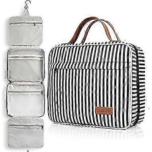 Toiletry bag travel pendant makeup bag waterproof makeup bag black
