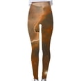 thumbnail image 4 of BRGZLK High Waisted Leggings For Women Space Printed Seamless Compression Leggings Stretchy Workout Yoga Pants, 4 of 5