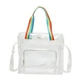 thumbnail image 1 of Chmadoxn Malles de Rangement, Organisateurs et Rangement de Garde-Robe, Organisation et Rangement, Sac à Main pour Femme en PVC Transparent Sac de Voyage Sac de Rangement Sac de Natation Pratique Sac de Plage Extérieur Rangement de Plage, 1 of 1