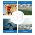 thumbnail image 6 of ROSENICE Garden Stakes Connector Clips 8Pcs Metal for Trellis and Plant Support, 6 of 8