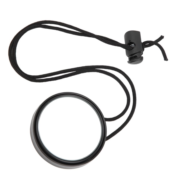 Espejo Retrovisor De Buceo, Pequeño Espejo Retrovisor Ajustable De Buceo, Con Cordón Buceo En Barco Portátil Para Cuevas Colgantes Laterales Buceo Cordón De Hebilla De 35 Cm ANGGREK Otros