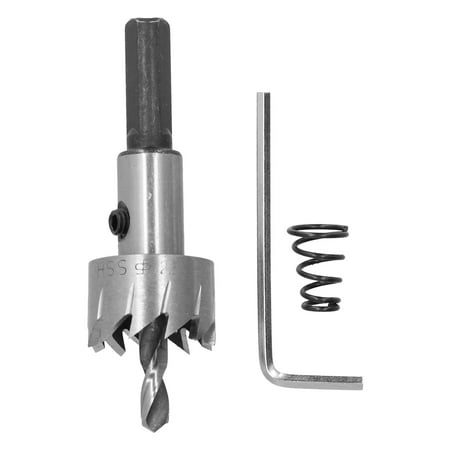 

Hole Cutter Hole Saw Drill Bit Cut With Hex Wrench Spring For Plastic Board For Resin Board For Metal Board