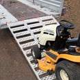 thumbnail image 4 of Kojooin Ramps for Pickup Trucks,Aluminum Loading Ramps 1500lbs Capacity,Tri-Fold Ramp for ATV,Motorcycle,Lawn Mower,Truck Bed,Dirt Bike, 4 of 7