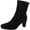 Black Stretch, variant on Aerosoles Cinnamon Women's Ankle Boots Color: Black Size: 8.5