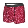 thumbnail image 2 of Bingfone Pink Glitter Men'S Underwear - Casual Stretch Boxer Briefs-Medium, 2 of 9