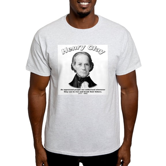 CafePress - Henry Clay 01 Light T Shirt - Men's Classic Graphic T-Shirt
