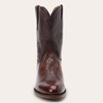 thumbnail image 3 of Men's Stetson Clay Ostrich Boots Handcrafted Round Toe Brown, 3 of 8
