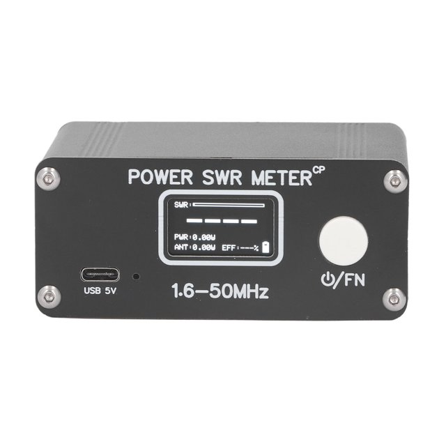 Medidor SWR De Potencia ANGGREK De Onda Corta De Alta Precisión 150 W 1,6-50 MHz Con Alarma De Zumbador