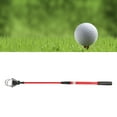 thumbnail image 4 of Ball Pick Up Tool, Free Adjustment  Ball Retriever Telescopic Anti Slip Grip Black Red Aluminum Alloy Rod 5 Section  For Course, 4 of 8