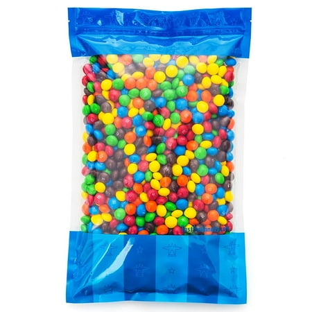 

Bulk M&M s Plain Milk Chocolate in a Resealable Bomber Bag - Guaranteed 25 lbs - Fresh Tasty Treats – Great for Office Candy Bowls - Wholesale - Cooking - Baking - Vending - Holidays - Parties