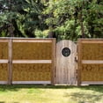 thumbnail image 2 of 76 in x47 in Decorative Privacy Screen Outdoor Divider with Stand, 2 of 5