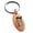 Rose, variant on Stainless Steel Happy Snowman Engraved Small Oval Charm Keychain Keyring
