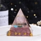 thumbnail image 3 of Generador de energía de cristal rosa, piedra curativa espiritual piramidal, 3 of 7
